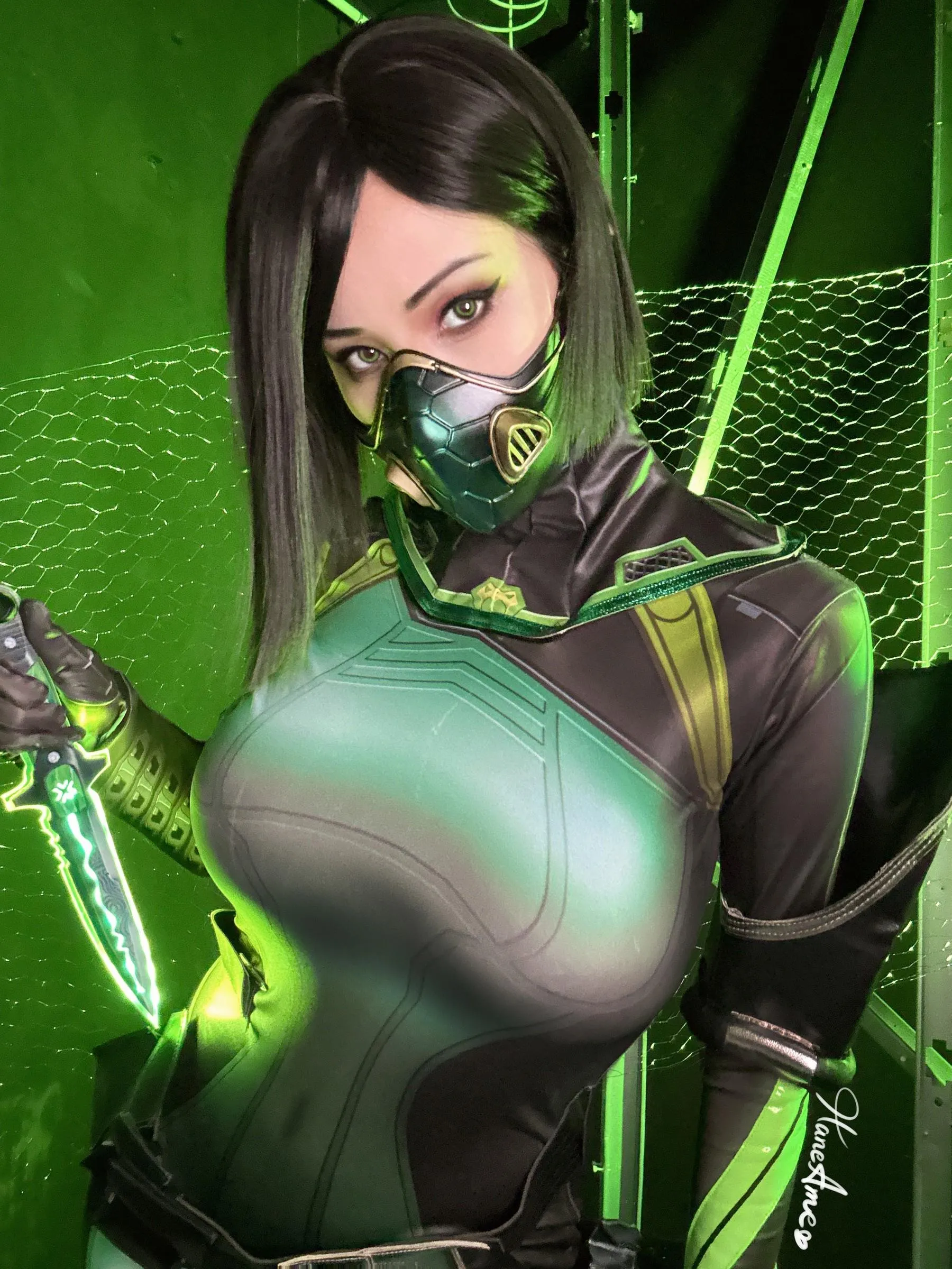 雨波_HaneAme – NO.192.2023年06月新品订阅4套视频-Valorant Viper [48P]插图1